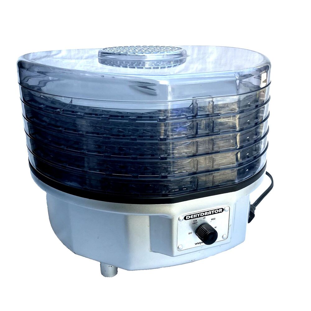 Waring Pro Dehydrator DHR60 Stackable 5 Tray Electric Works